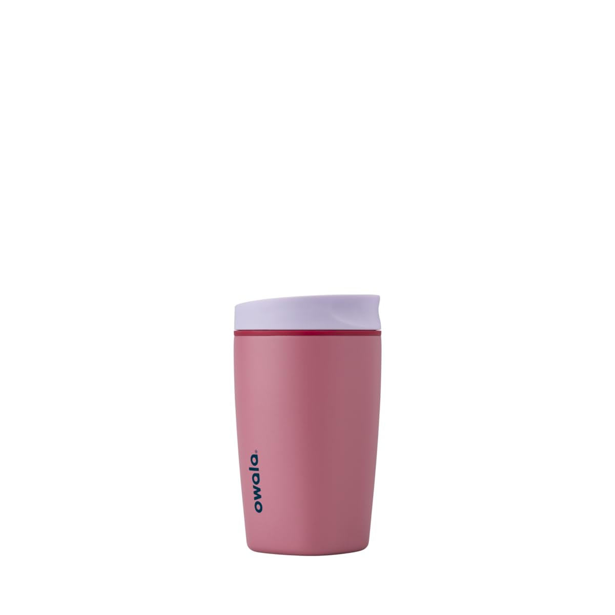Owala SmoothSip Slider Stainless Steel Insulated Travel Mug with handle, 100% Leak Proof, For Hot and Cold Drinks, Travel Friendly with Sliding Lock Lid, 24 oz, BPA Free, Leak Proof, Cozy Cocoa