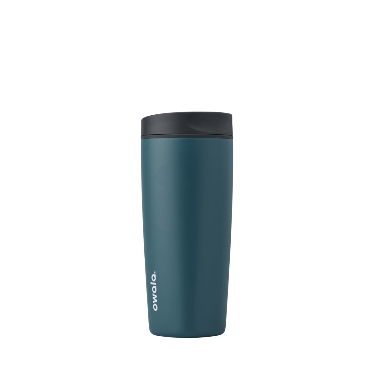 Owala SmoothSip Slider Stainless Steel Insulated Travel Mug with handle, 100% Leak Proof, For Hot and Cold Drinks, Travel Friendly with Sliding Lock Lid, 24 oz, BPA Free, Leak Proof, Cozy Cocoa