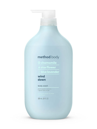 Method Body Wash, Sea + Surf, Paraben and Phthalate Free, 28 oz, (Pack of 1)