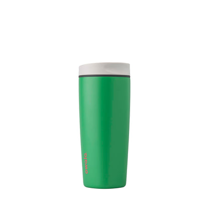 Owala SmoothSip Slider Insulated Stainless Steel Coffee Tumbler, Reusable Iced Coffee Cup, Hot Coffee Travel Mug, BPA Free 20 oz, In Bloom