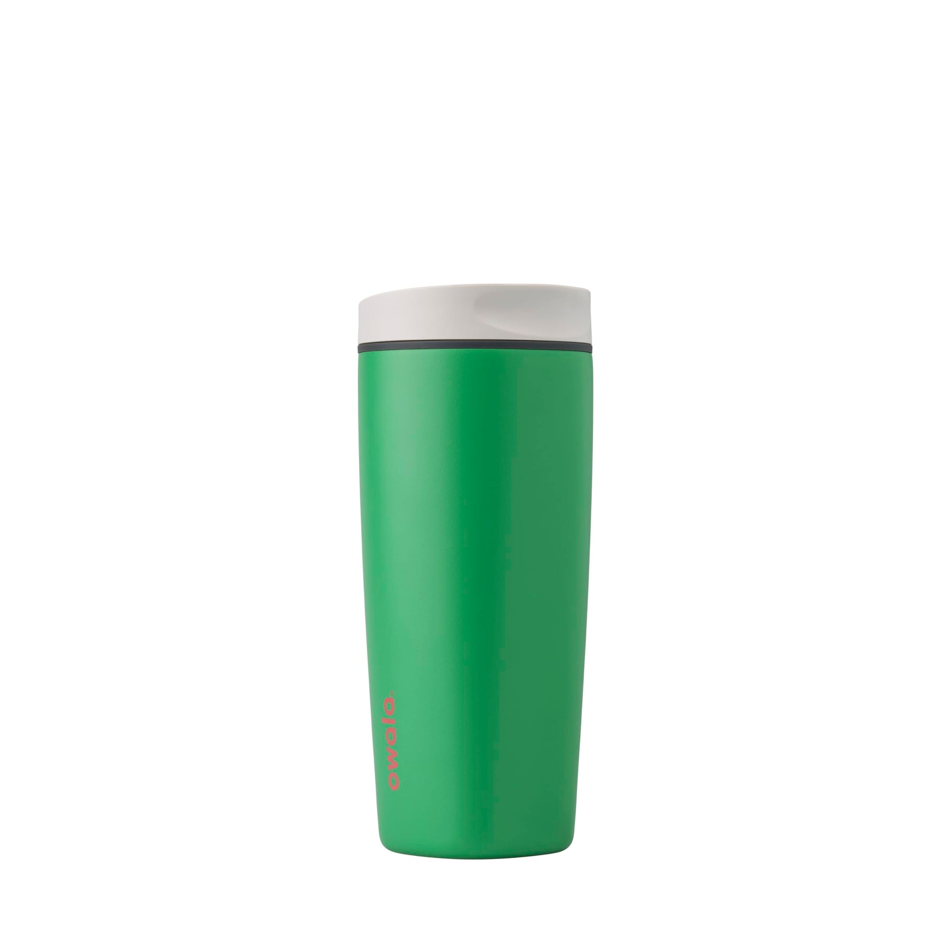 Owala SmoothSip Slider Stainless Steel Insulated Travel Mug with handle, 100% Leak Proof, For Hot and Cold Drinks, Travel Friendly with Sliding Lock Lid, 24 oz, BPA Free, Leak Proof, Cozy Cocoa