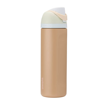 Owala FreeSip Insulated Stainless Steel Water Bottle with Straw, BPA-Free Sports Water Bottle, Great for Travel, 24 Oz, Black Cherry