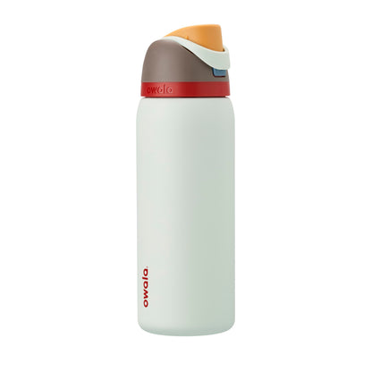 Owala FreeSip Insulated Stainless Steel Water Bottle with Straw, BPA-Free Sports Water Bottle, Great for Travel, 24 Oz, Very, Very Dark | Insulated, with Straw, for Sports, Travel, and School, BPA-Free