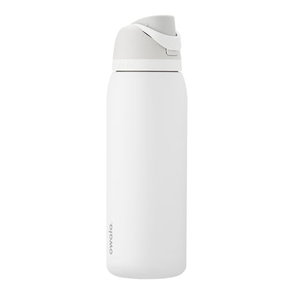 Owala FreeSip Insulated Stainless Steel Water Bottle with Straw, BPA-Free Sports Water Bottle, Great for Travel, 24 Oz, Very, Very Dark | Insulated, with Straw, for Sports, Travel, and School, BPA-Free