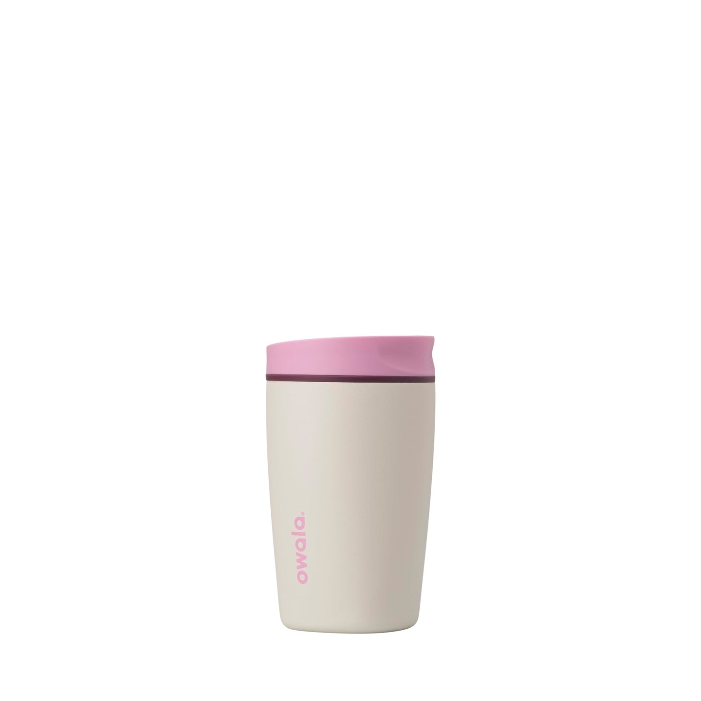 Owala SmoothSip Slider Stainless Steel Insulated Travel Mug with handle, 100% Leak Proof, For Hot and Cold Drinks, Travel Friendly with Sliding Lock Lid, 24 oz, BPA Free, Leak Proof, Cozy Cocoa
