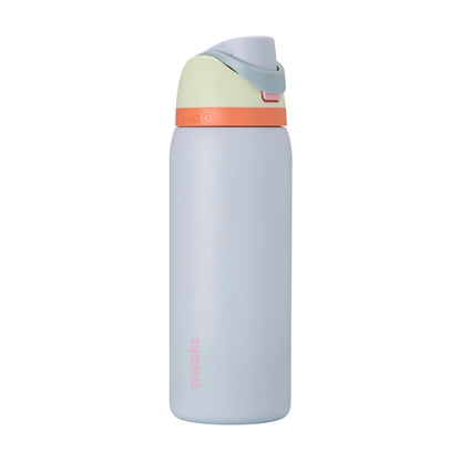 Owala FreeSip Insulated Stainless Steel Water Bottle with Straw, BPA-Free Sports Water Bottle, Great for Travel, 24 Oz, Black Cherry