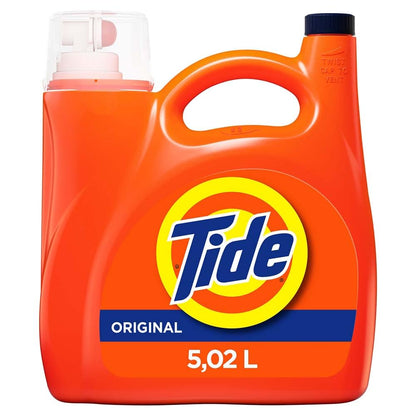 Tide Laundry Detergent Liquid, Original Scent, 64 Loads, 80 FL OZ, Works on 100% of Common Stains, Laundry Soap, Liquid Laundry Detergent