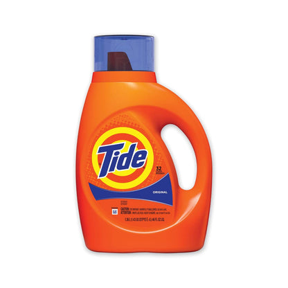 Tide Laundry Detergent Liquid, Original Scent, 64 Loads, 80 FL OZ, Works on 100% of Common Stains, Laundry Soap, Liquid Laundry Detergent
