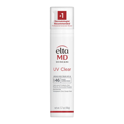 EltaMD UV Clear Face Sunscreen SPF 46, Oil-Free Sunscreen with Zinc Oxide, Dermatologist Recommended