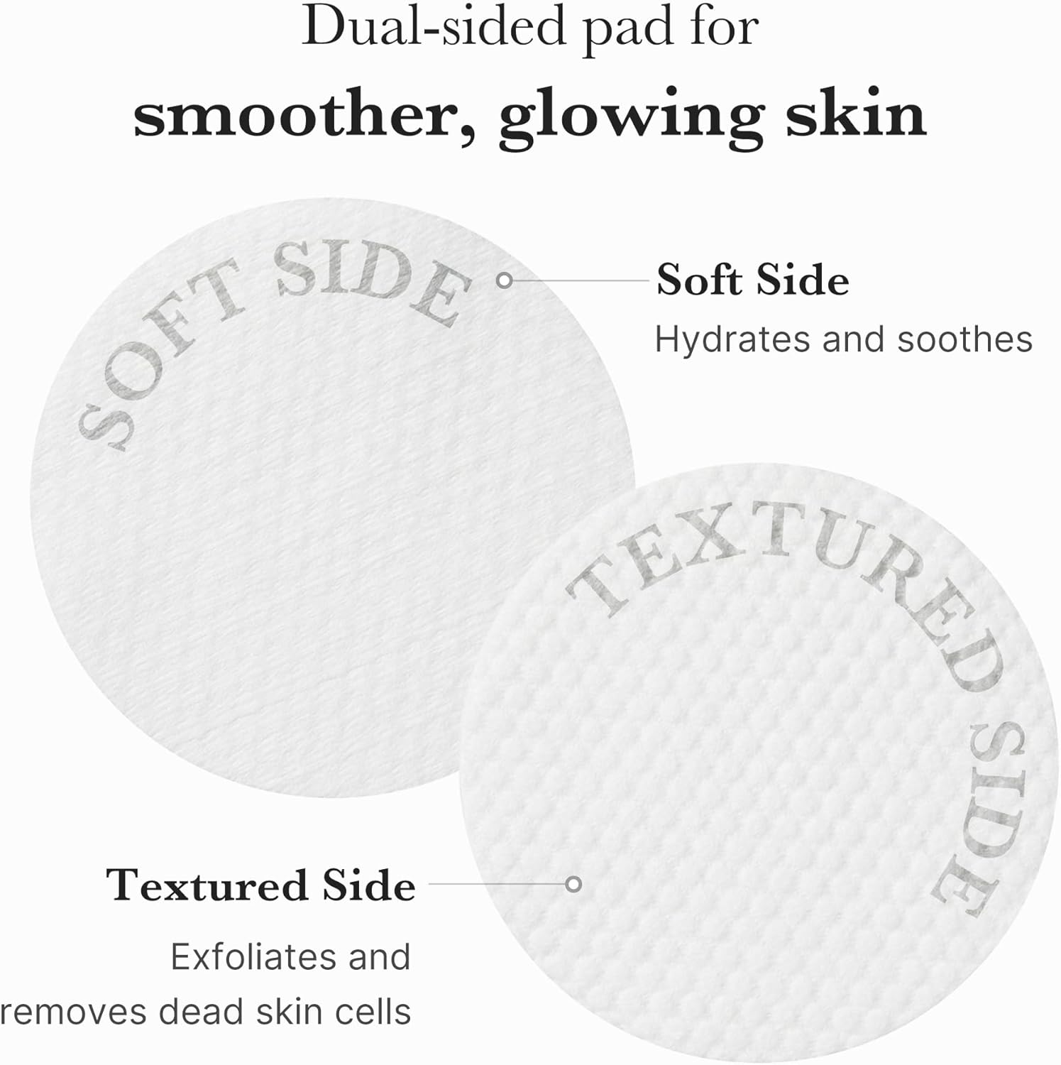 medicube Toner Pads Zero Pore Pad 2.0 | Dual-Textured Facial Pad for Exfoliation and Pore Care with 4.5% AHA Lactic Acid, 0.45% BHA Salicylic Acid | Ideal for All, Korean Skin Care, 70 Pads (1 Pack)