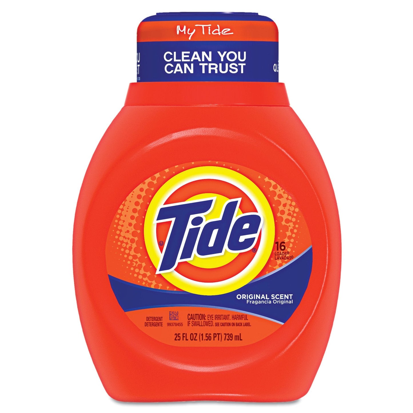 Tide Laundry Detergent Liquid, Original Scent, 64 Loads, 80 FL OZ, Works on 100% of Common Stains, Laundry Soap, Liquid Laundry Detergent