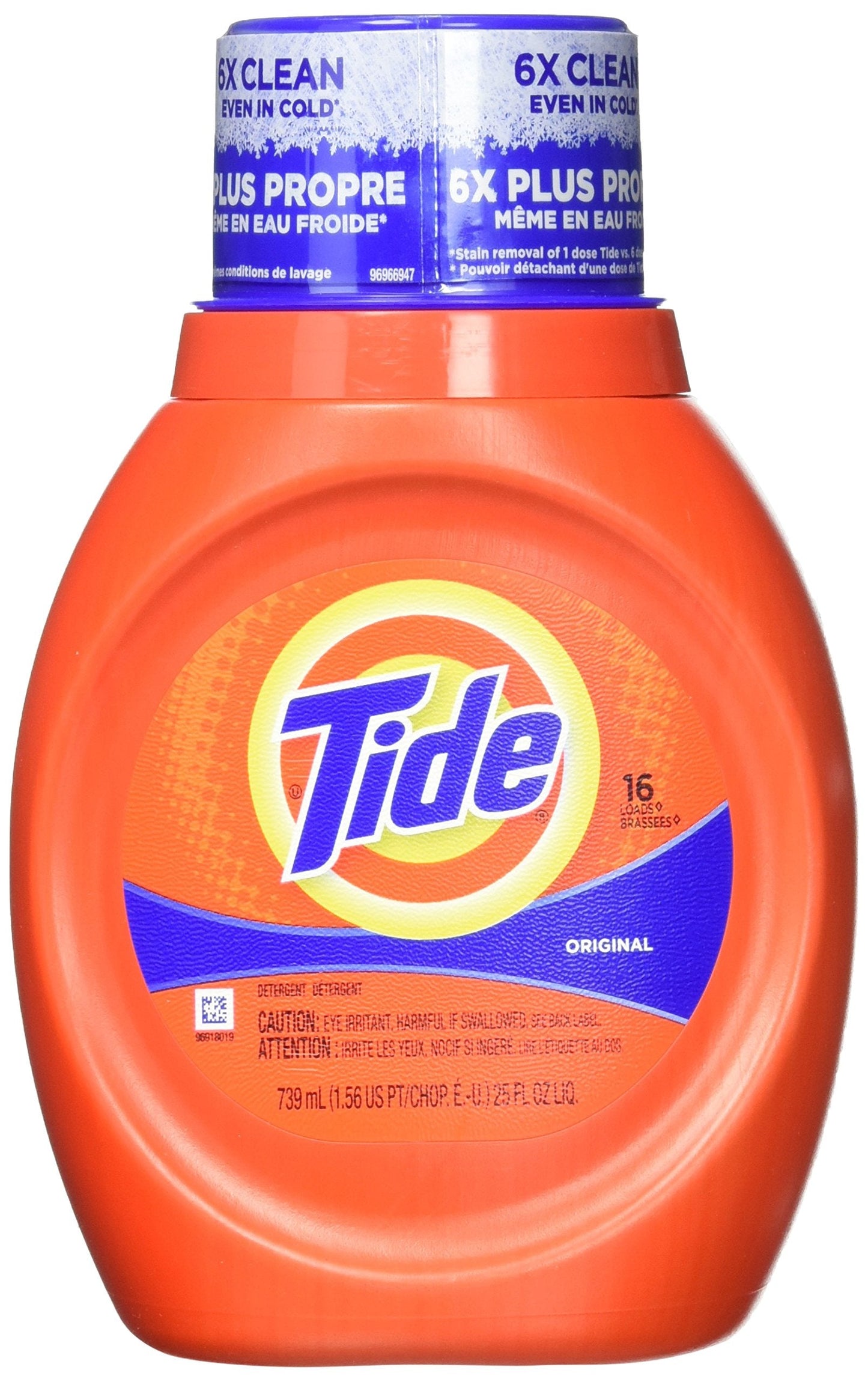 Tide Laundry Detergent Liquid, Original Scent, 64 Loads, 80 FL OZ, Works on 100% of Common Stains, Laundry Soap, Liquid Laundry Detergent